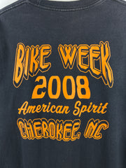 Vintage Bike Week The Great American Hawg Black Tee