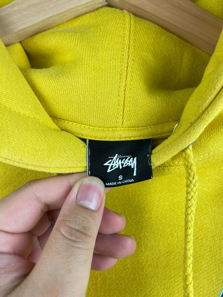 Stussy S-Horn Yellow Hoodie