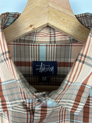 Vintage 90s Stussy Flannel Button Up Shirt