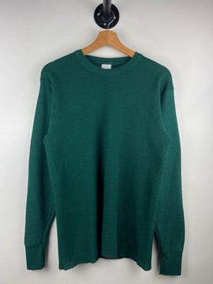 Vintage 90s Timber Trail Green Thermal Long Sleeve