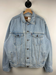 Vintage 90s Levis Light Wash Blue Denim Jacket