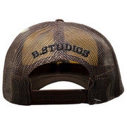 Bravest Studios LA Stars Cream & Brown Trucker Hat