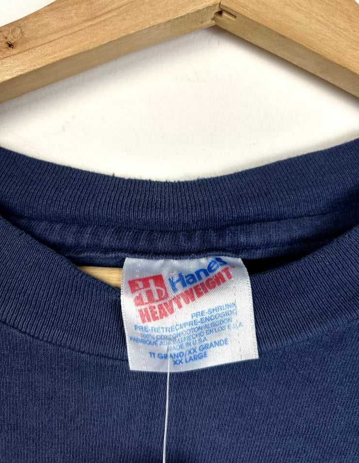 Vintage 90’s New York Yankees Big Logo Navy Tee