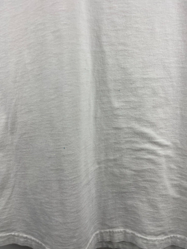 Vintage 90s Miller Lite Beer Its Miller Time White Tee