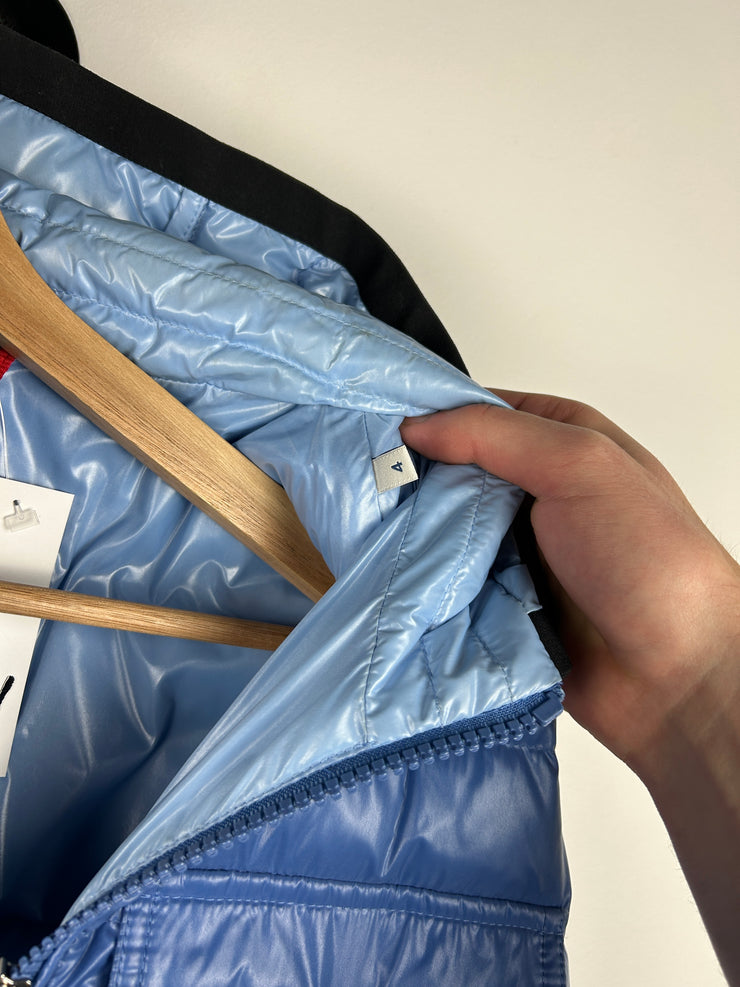 Moncler Ragot Gilet Down Filled Blue Puffer Vest