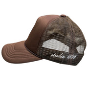 Studio 1999 LA Brown & Black Trucker Hat