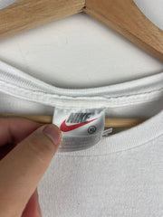 Vintage 90s Nike Mini Swoosh White Tee