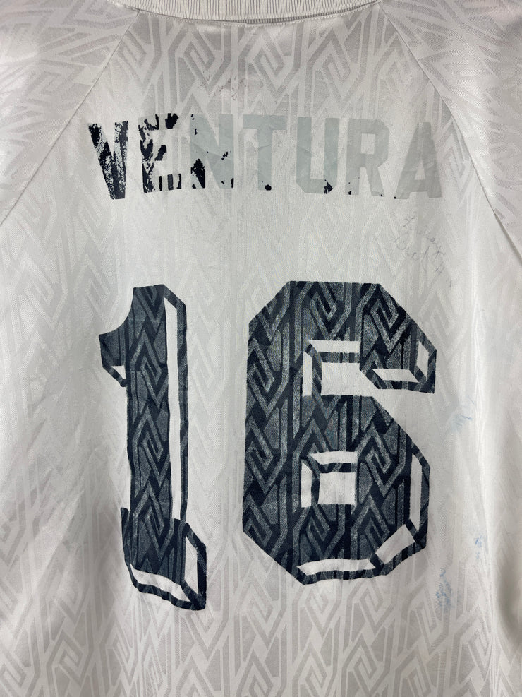 Vintage 90s Nike Penn State White Long Sleeve Soccer Jersey