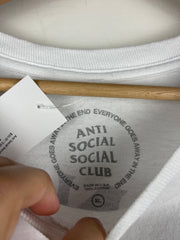 Anti Social Social Club Cancelled White Tee