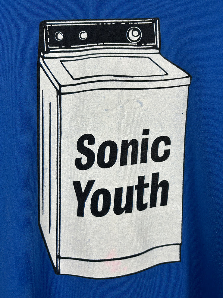 Vintage 90s Sonic Youth Washing Machine Blue Tee