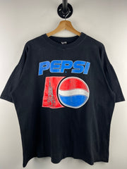 Vintage 80s Pepsi Russian Next Generation Black Tee