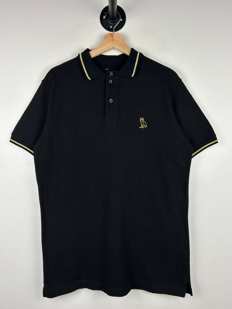 OVO Owl Black Polo Shirt