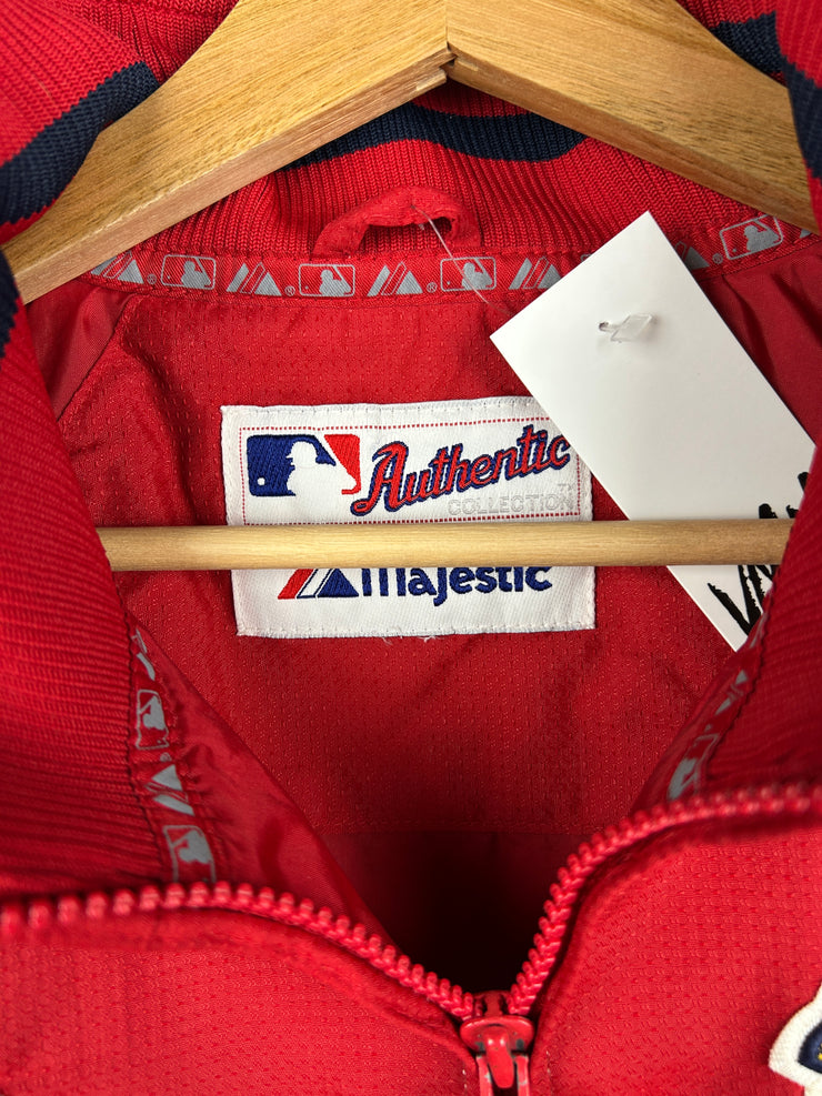 Vintage MLB Majestic St Louis Cardinals Red Windbreaker