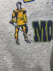 Vintage 90s West Virginia Mountaineers Grey Crewneck