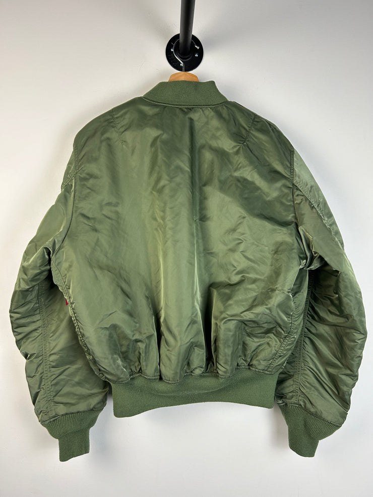 Alpha Industries MA-1 Sage Green Flight Bomber Jacket