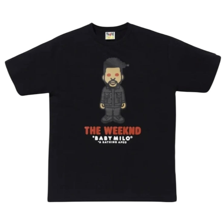Bape X XO The Weeknd SS20 Black Tee