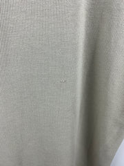 Vintage Nike Golf Swoosh Beige Polo Shirt