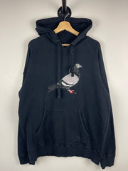 Staple Pigeon Embroidered Black Hoodie