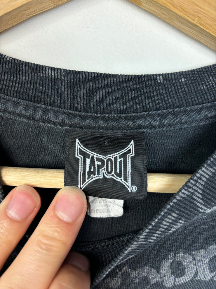 Vintage Y2K Tapout Black Tee