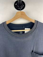 Vintage Carhartt Faded Navy Pocket Tee