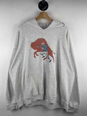 Vintage NFL Buffalo Bills Buffalo Grey Hoodie
