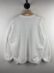 Vintage 90s Guess Chevrolet Bel Air White Crewneck