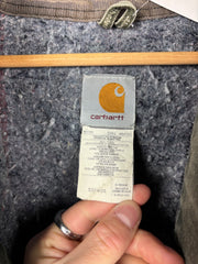 Vintage Carhartt Chore Moss Green Blanket Lined Jacket