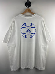 Vintage 2007 Adidas Soccer Philadelphia NSCAA White Tee