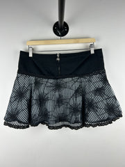 Vintage Tripp NYC Black & White Spider Web Gingham Women’s Skirt