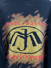 Vintage 90s John Michael Montgomery Lifes A Dance Tour Black Tee
