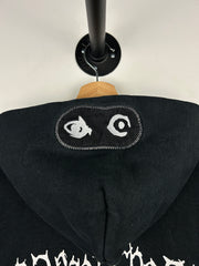 Ken Carson Actual Hate Black Cropped Hoodie