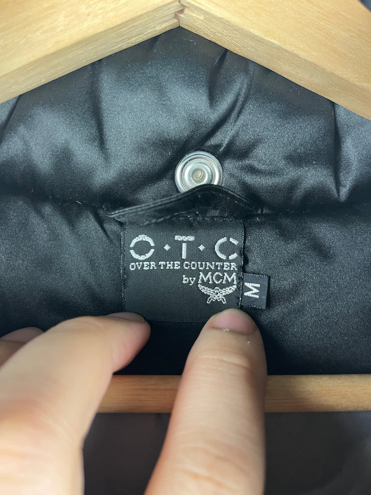 MCM Black Down Filled Puffer Vest