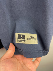 Vintage Russell Athletic Pro Cotton Blank Navy Tee