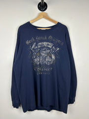 Vintage West Coast Choppers Chopper Life Navy Long Sleeve