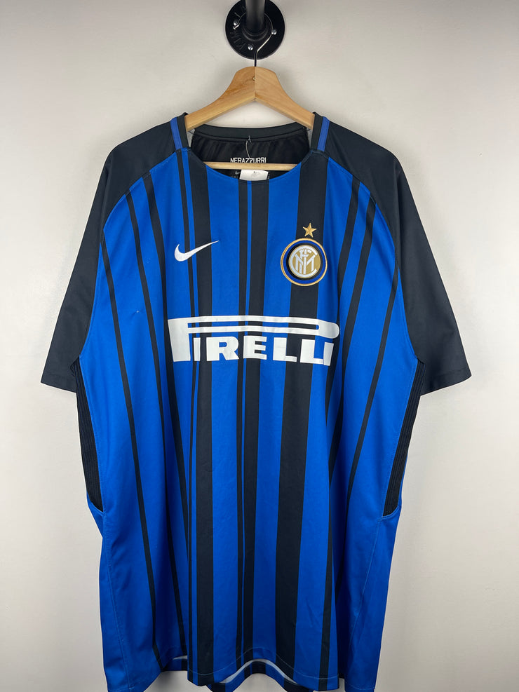 Nike 2017 Inter Milan Home Blue Soccer Jersey