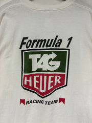 Vintage F1 Tag Heuer White Tee