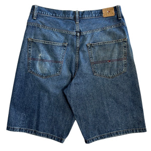 Vintage Tommy Hilfiger Baggy Blue Denim Shorts