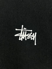 Stussy Script Black Crewneck