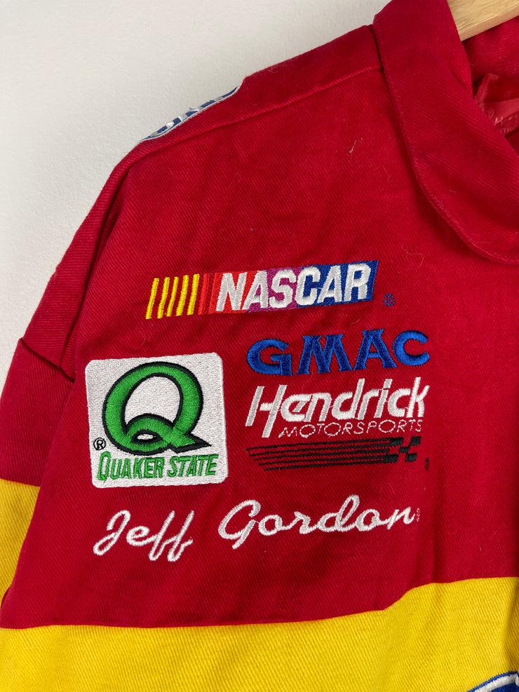 Vintage Nascar Chase Jeff Gordon Dupont Multi Colour Racing Jacket