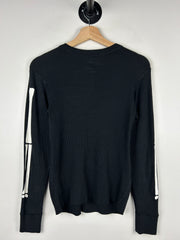 Supreme Bones Thermal Black Long Sleeve