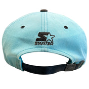Vintage 90s NBA Starter Vancouver Grizzlies Faded Leather Strapback Hat