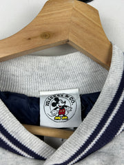 Vintage 90s Mickey & Co. America Spirit Grey Varsity Jacket