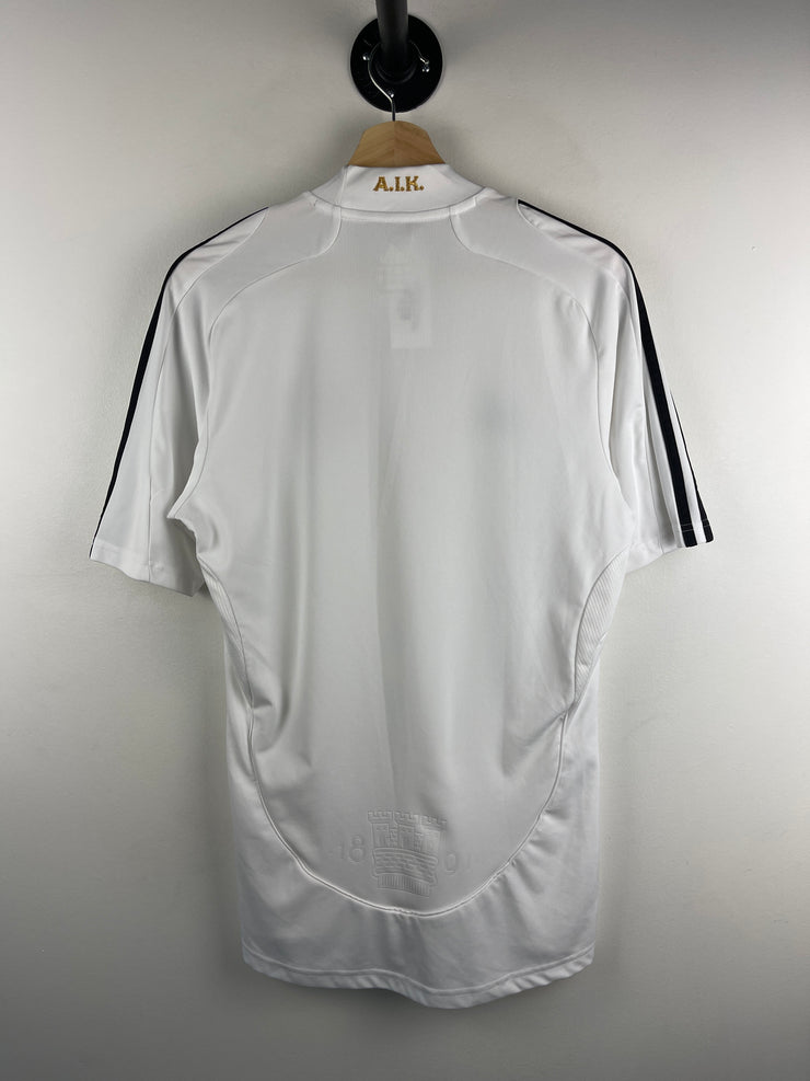 Vintage 2008-2009 Adidas AIK Stockholm Home White Soccer Jersey