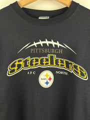 Vintage NFL Pittsburgh Steelers Black Crewneck