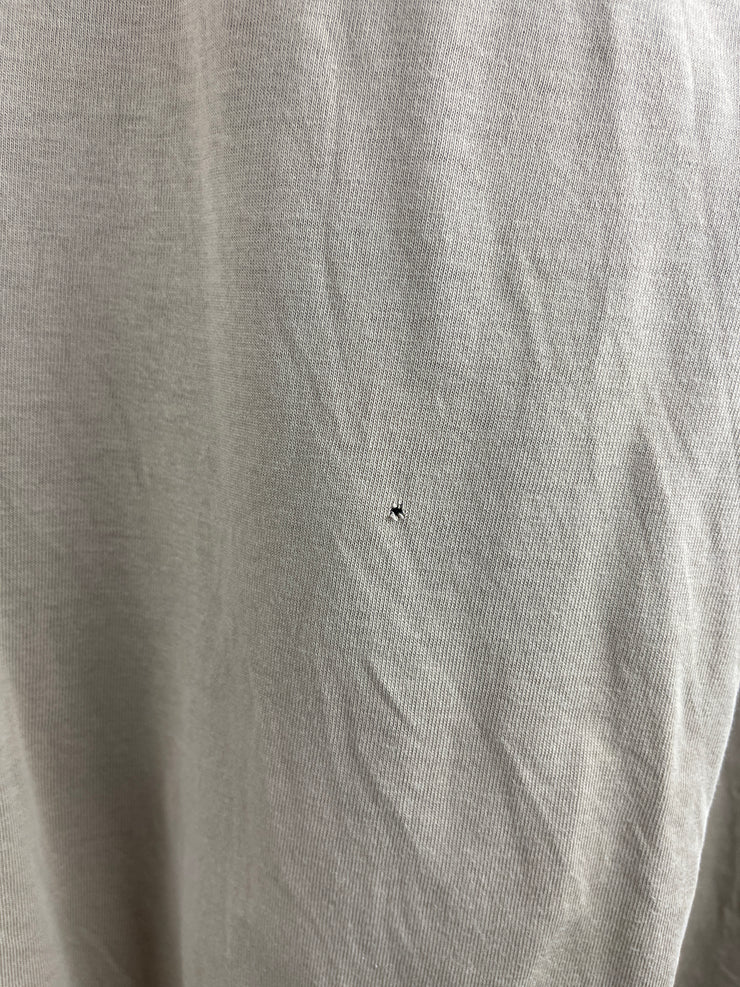 Vintage Hurley Skateboards Surfing Beige & Brown Fleece Lined Zip Up Hoodie