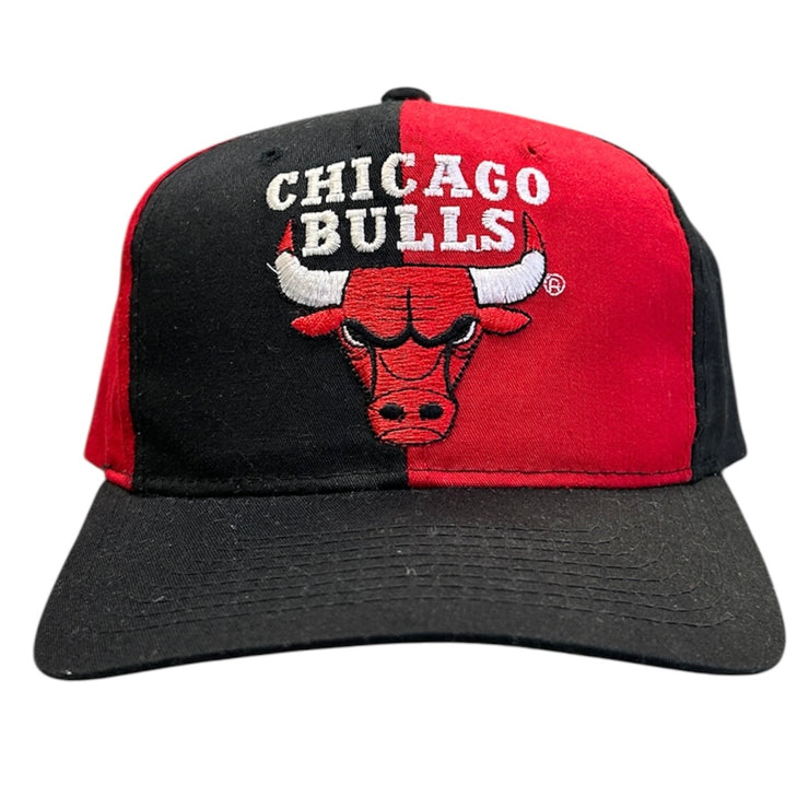 Vintage 90s NBA Starter Chicago Bulls Pinwheel Snapback Hat