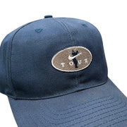 Vintage 90s Nike Golf Tour Navy Strapback Hat