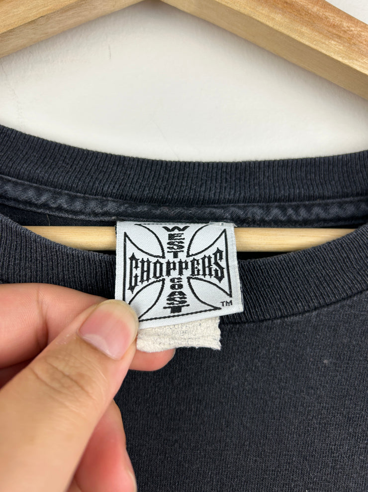 Vintage West Coast Choppers Long Beach Black Long Sleeve