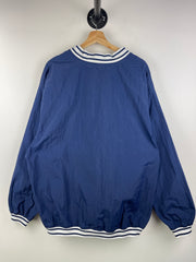 Vintage 90s Nike Swoosh Navy Pullover Windbreaker