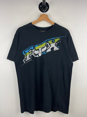Vintage Fox Racing Black & Blue Tee